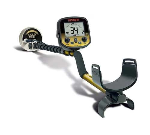 Fisher metal detector for gold