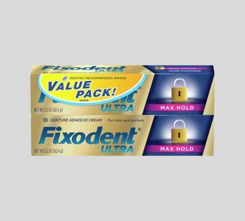 Fixodent Ultra Max Hold Denture Adhesive