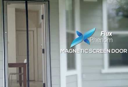 Flux Phenom Reinforced Magnetic Screen Door