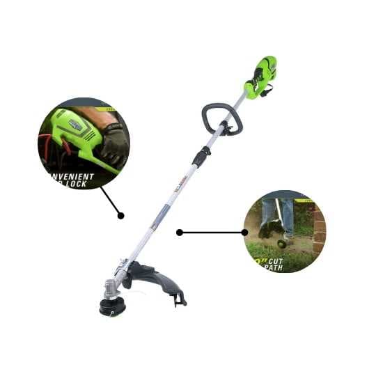 Green-Works 18-inch Corded String Trimmer 21142