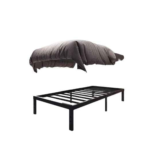 Homdock heavy bed frame