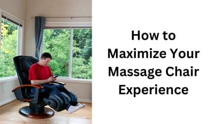 How to use a massage chair